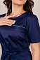 Платье медицинское женское 2-04-04-1 / ADVA Темно-синий