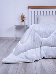 Одеяло "Файбер" полиэстер белый зимнее 400//ОФПБ024